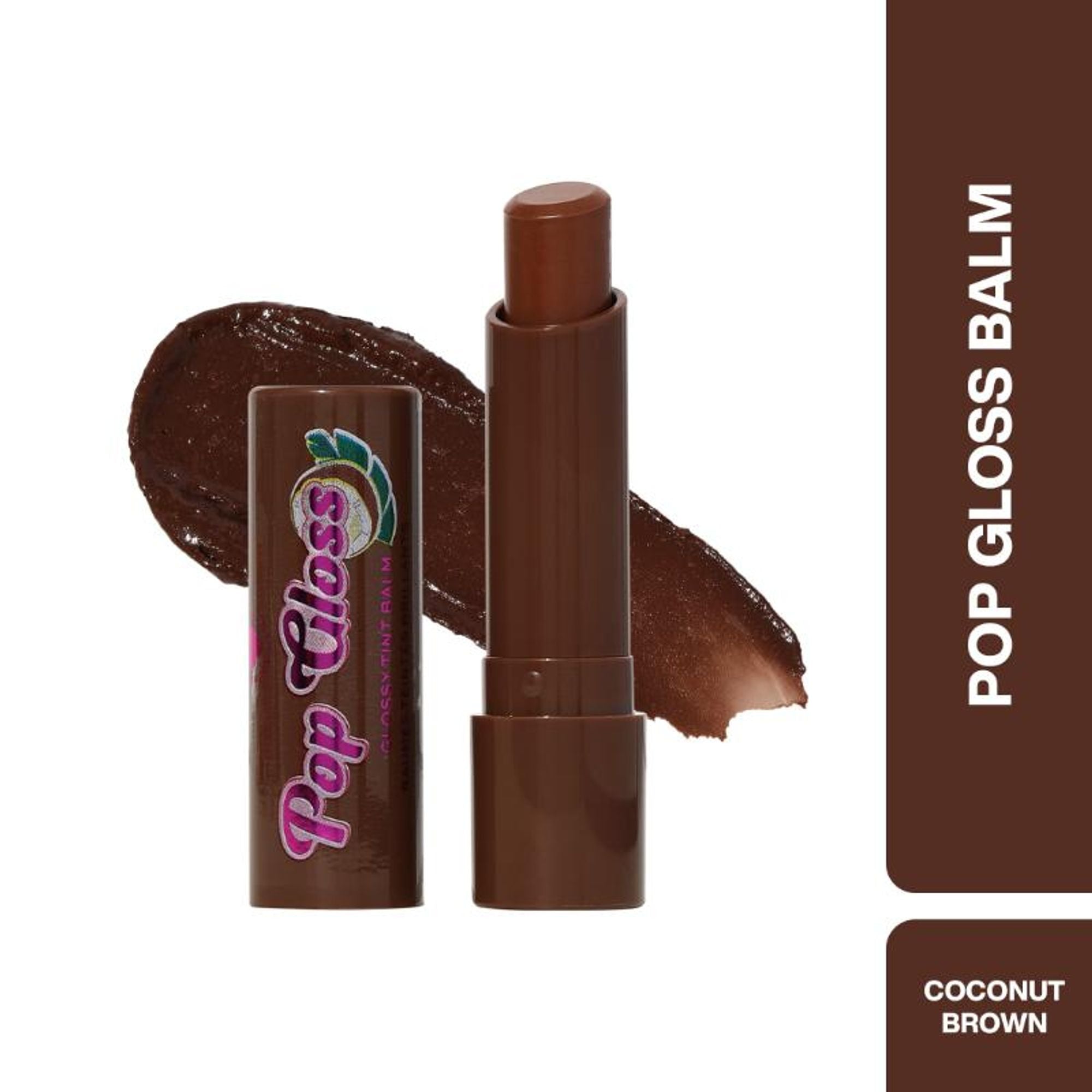 Makeup Revolution Pop Gloss Balm - Coconut Brown
