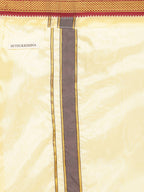 Sethukrishna Men Beige Solid Dhotis - Distacart