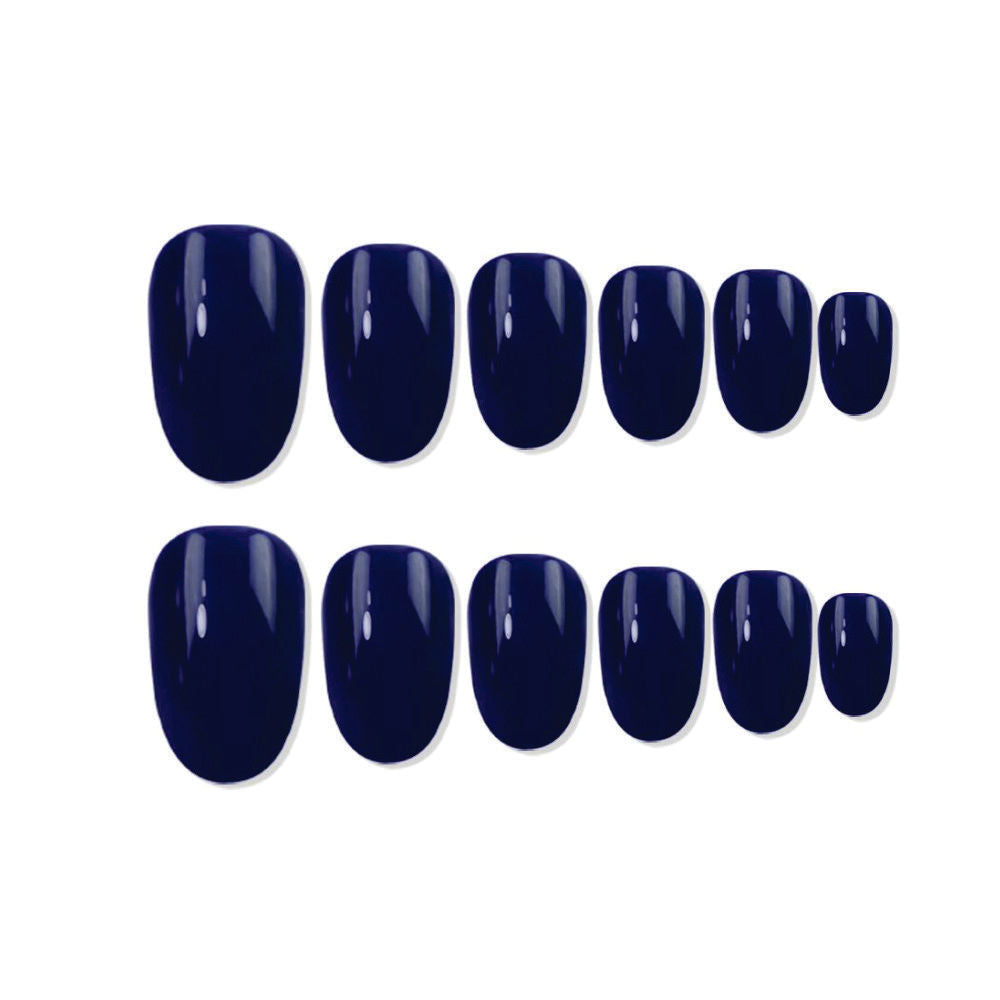 shills professional reusable press on nails oval spn512