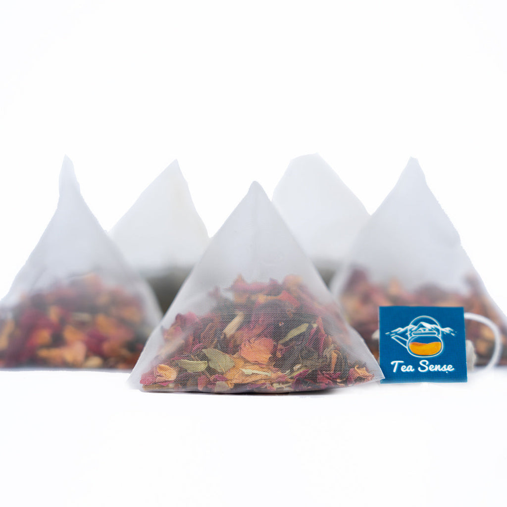 Tea Sense Mountain Rose Black Tea Bags Box - Distacart