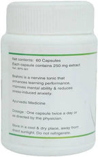 Jain Ayurveda Brahmi Capsules Ingredients