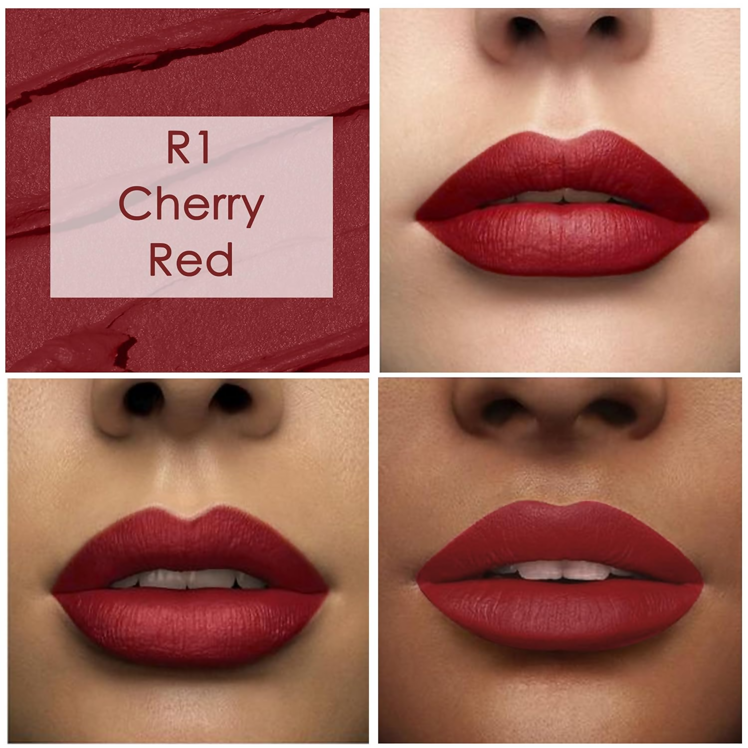 Good Vibes HydraGlow Creme Lipstick - Cherry Red