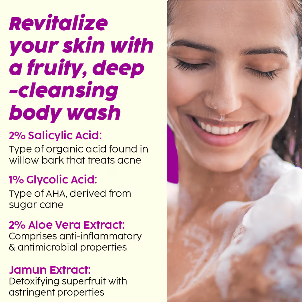 PLIX The Plant Fix Salicylic Acid Cleanser & Body Wash