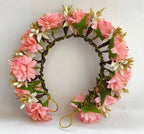 Peach Bridal Gajra Hair Accessories - Distacart
