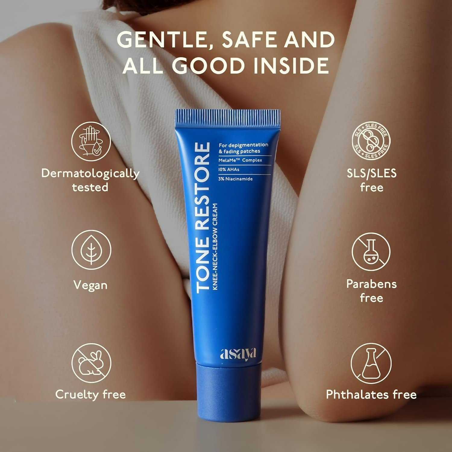 Asaya Tone Restore Advanced Pigmentation Cream with MelaMe Complex - Distacart