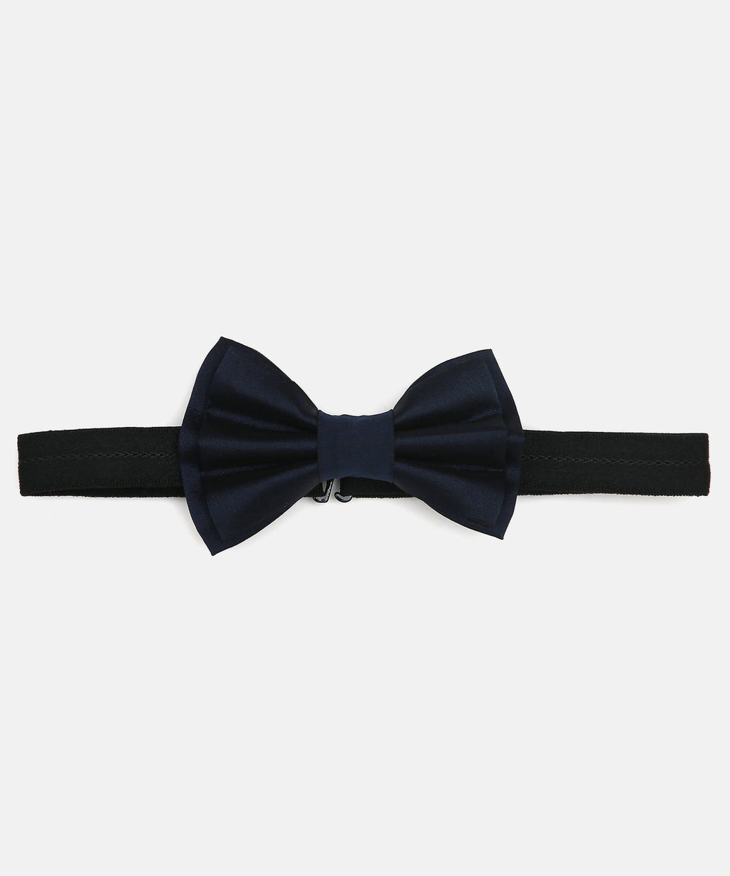 Manet Boys Solid Double Layer Bow - Navy