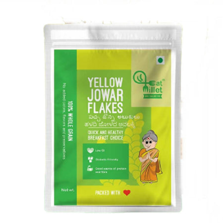 Eat Millet Yellow Jowar Flakes