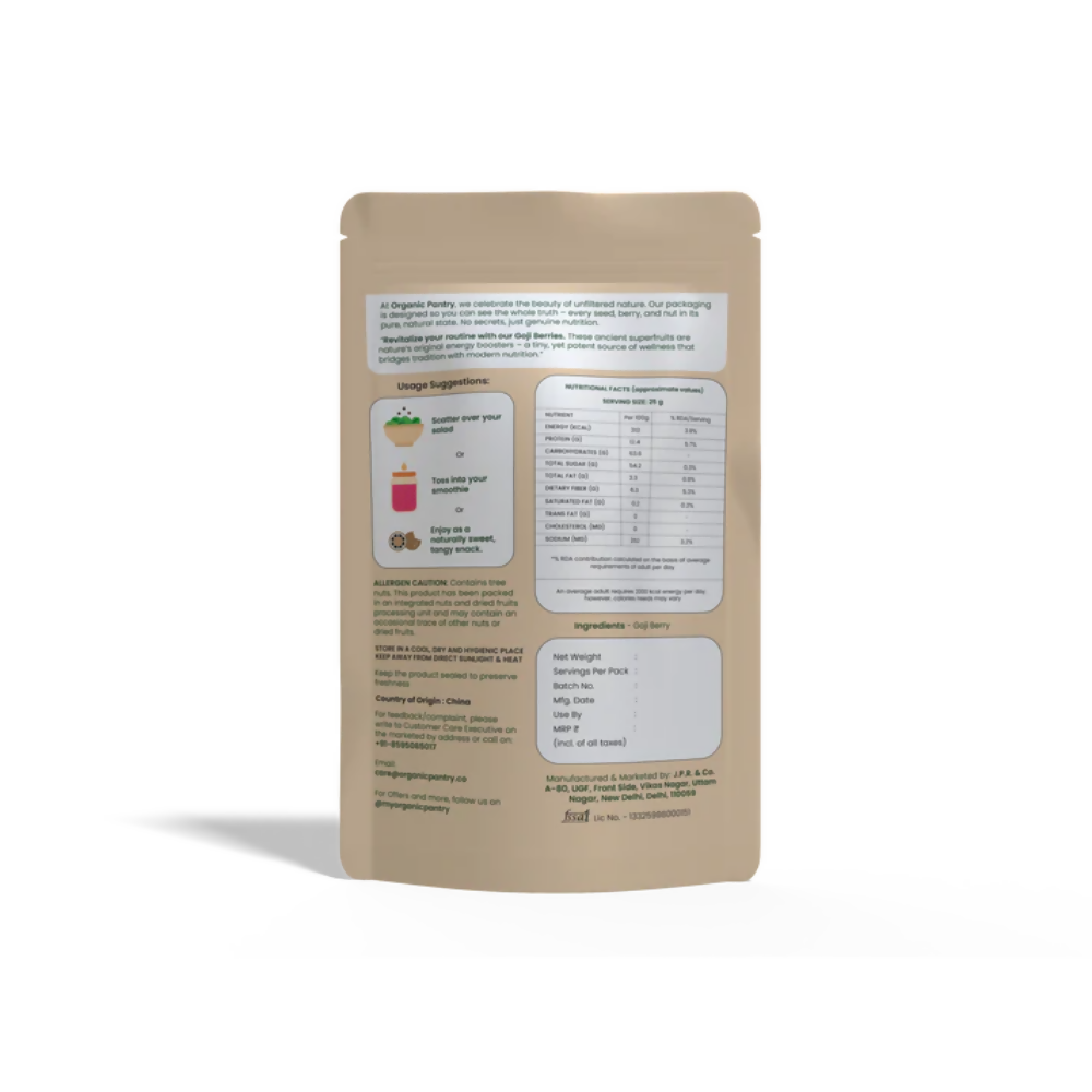 Organic Pantry Dried Goji Berry
