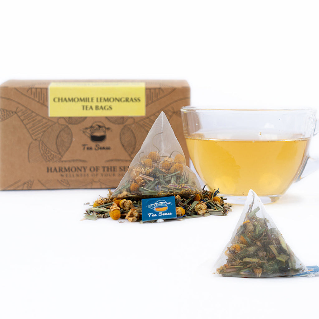 Tea Sense Chamomile Lemongrass Tea Bags Box - Distacart