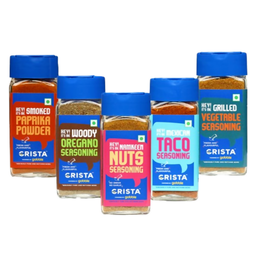 Crista Spices International Seasonings (Combo of 5 Products)
