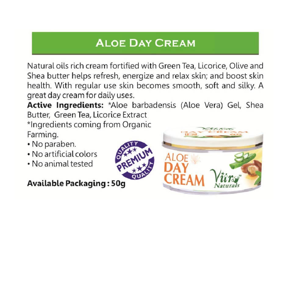 Vitro Naturals Aloe Day Cream