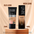 Faces Canada All Day Hydra Matte 3 in 1 Foundation - Medium Natural 022 - Distacart