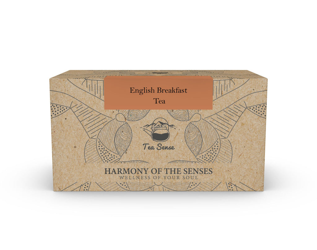 Tea Sense English Breakfast Tea Bags Box - Distacart