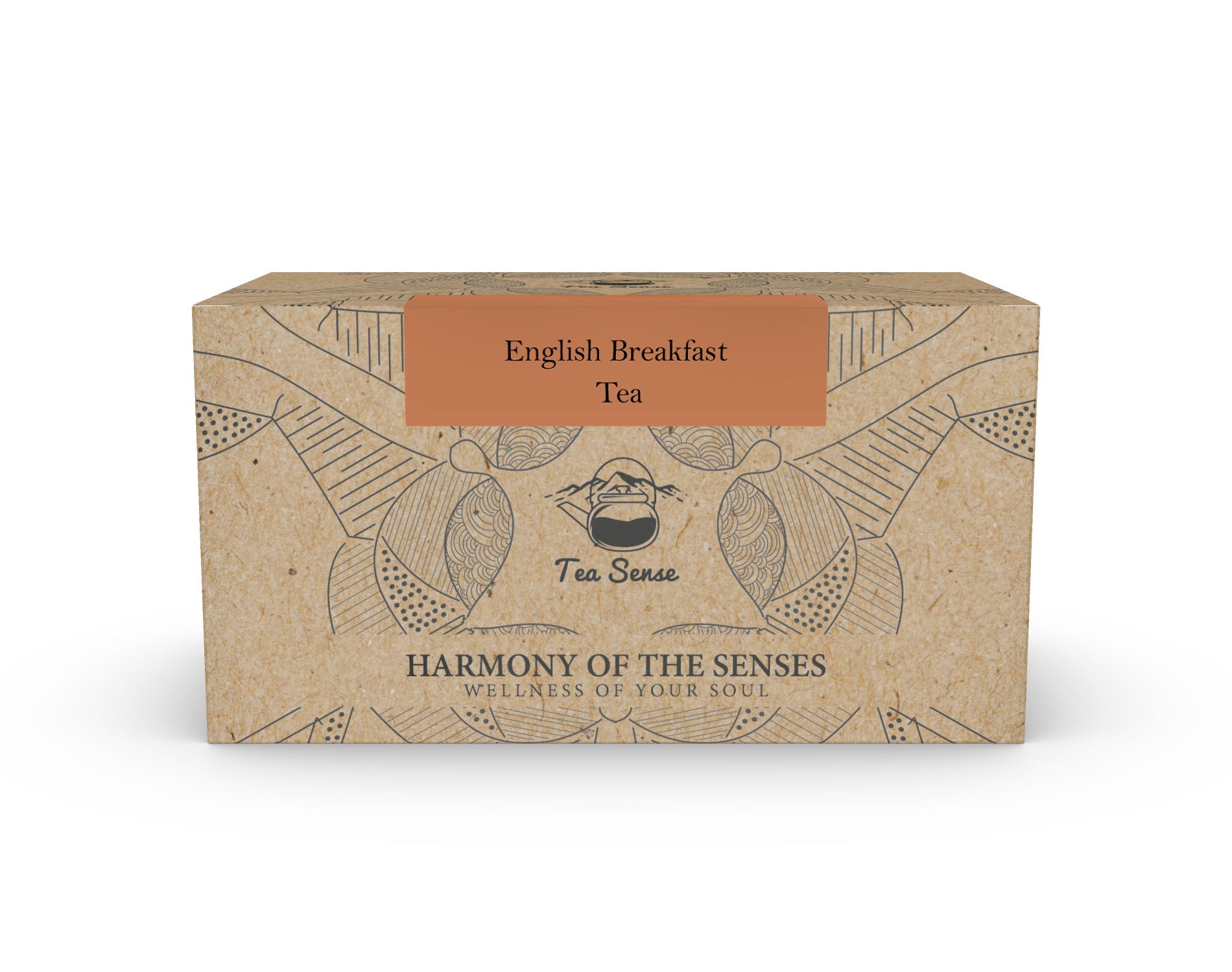 Tea Sense English Breakfast Tea Bags Box - Distacart