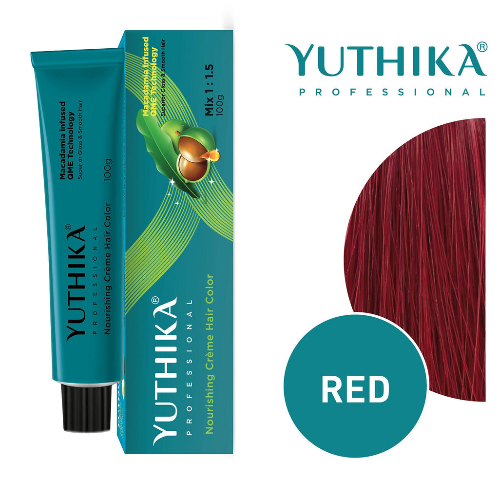 Yuthika Professional Creme Hair Colour - Red
