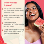 PLIX The Plant Fix Watermelon Hydra-Cool Sunscreen Body Lotion With Spf 50 Pa++++ - Distacart