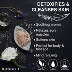 Soulflower Aromatherapy Essential Oil Lavender Bath Salt Enriched With Himalayan Pink Rock Salt