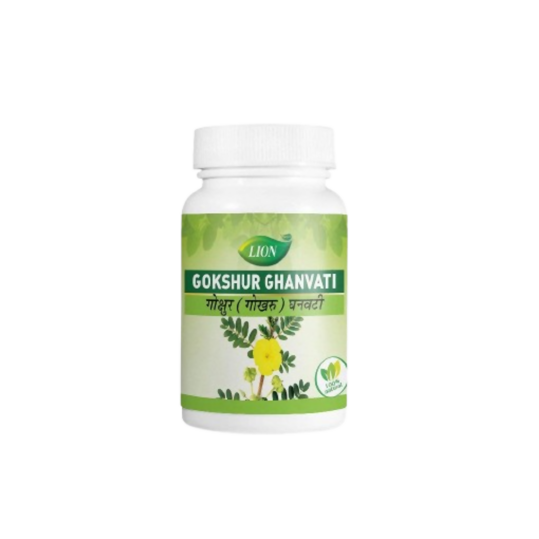Lion Ayurveda Gokshur(Gokhru) Ghanvati, Green - Distacart