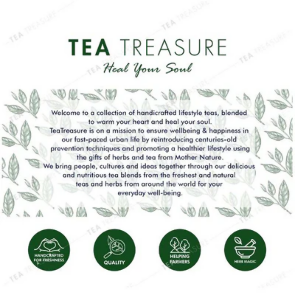 Tea Treasure Berry Blast Fruit Tea Bags - Distacart