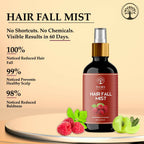 Ivory Natural Hair Fall Mist - Moisturize, And Rejuvenate For Thicker Hair For Both Men And Women