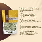 Pure & Sure Organic Green Peas Dried - Distacart
