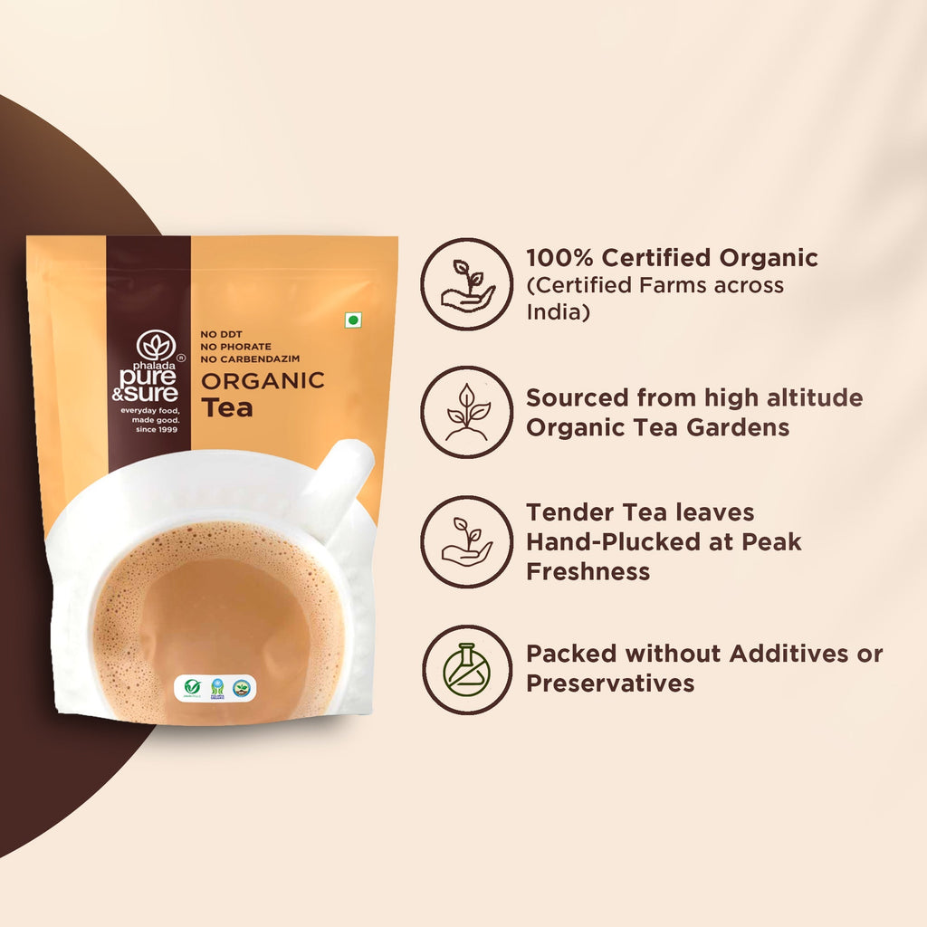 Pure & Sure Organic Tea Powder - Distacart