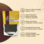 Pure & Sure Organic Black Urad Whole - Distacart
