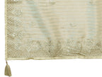 Green Silk Embroidered Saree With Stitched Blouse - Nimaya Kaksha