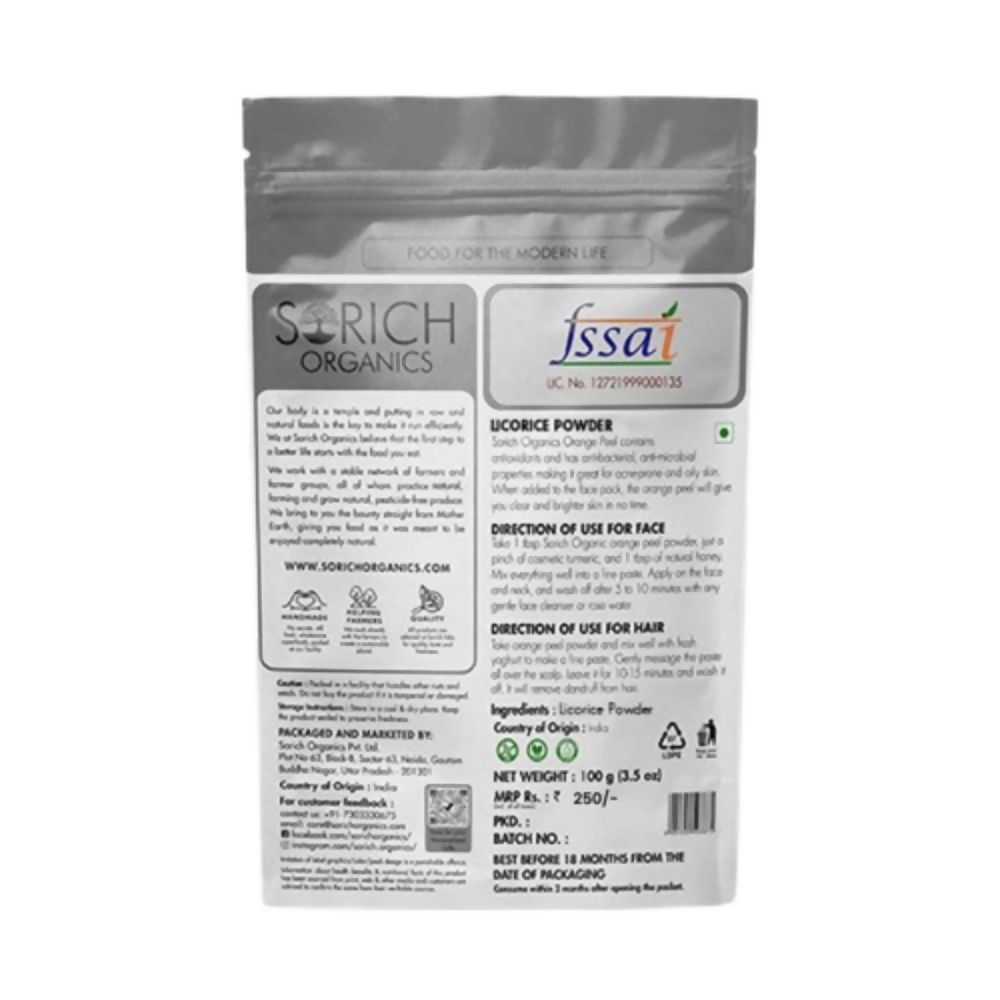 Sorich Organics Licorice Powder