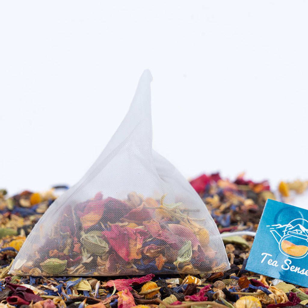 Tea Sense Hibiscus Rose Tea Bags Box - Distacart