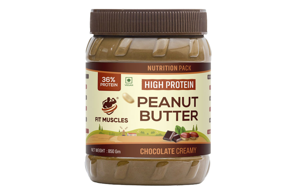Fit Muscles High Protein Peanut Butter - Chocolate Creamy