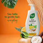 Nyle Naturals Anti Dandruff Shampoo, With Lemon And Curd, Gentle & Soft, For Men & Women