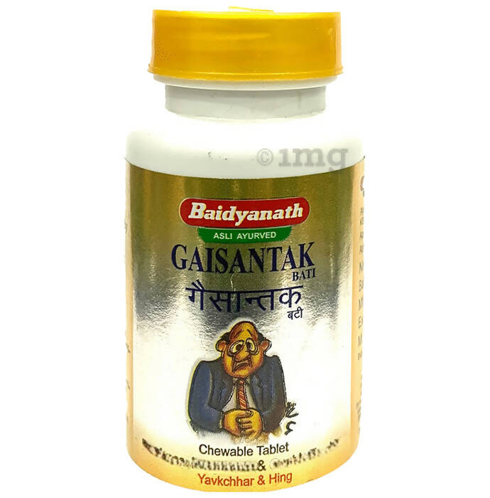 Baidyanath Jhansi Gaisantak Bati Tablets - Distacart