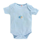 EIO New Born Baby Rompers Body Suits Jump Suit For Boys And Girls - Blue