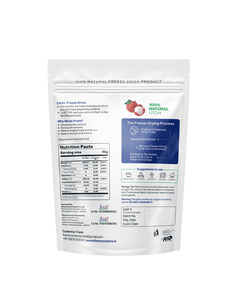 Moon Freeze Dried Litchi