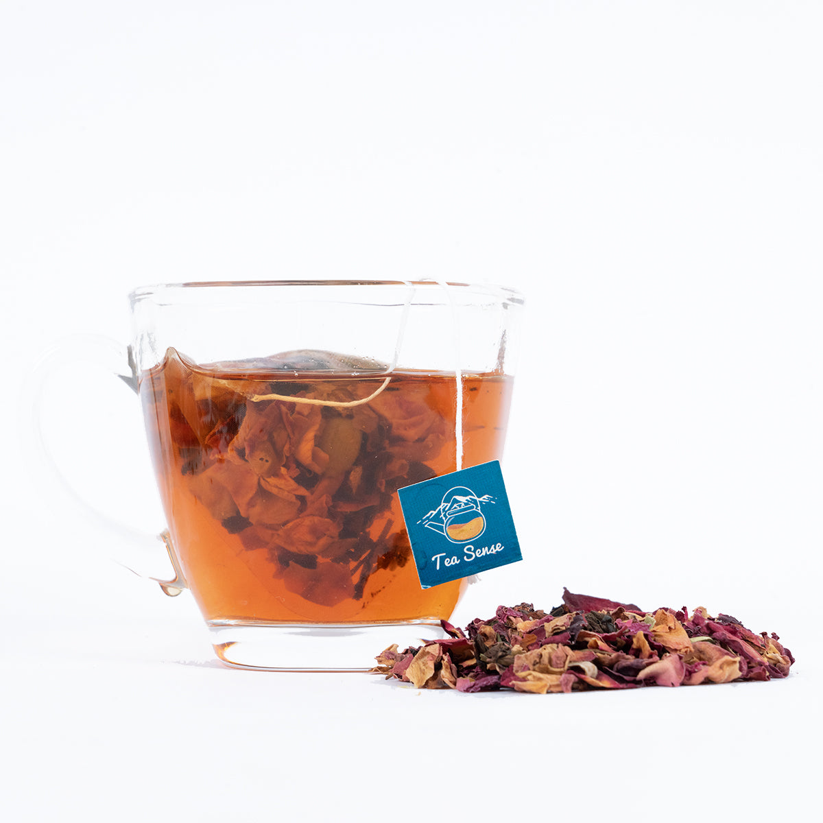 Tea Sense Mountain Rose Black Tea Bags Box - Distacart