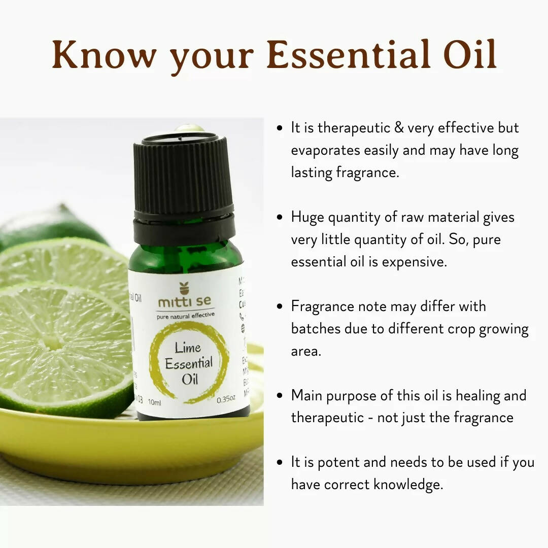 Mitti Se Lime Essential Oil