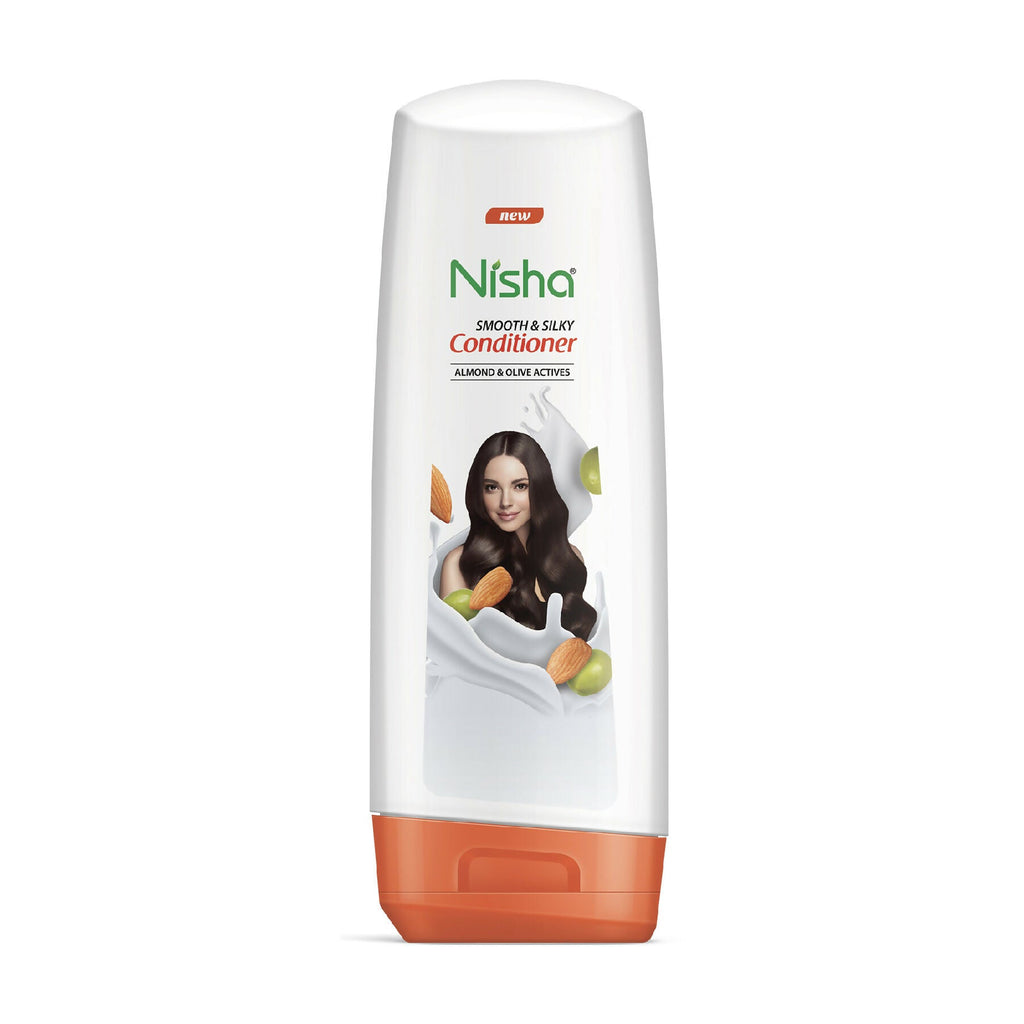 Nisha Conditioner For Women, Almond & Olive Actives, Hair Conditioner