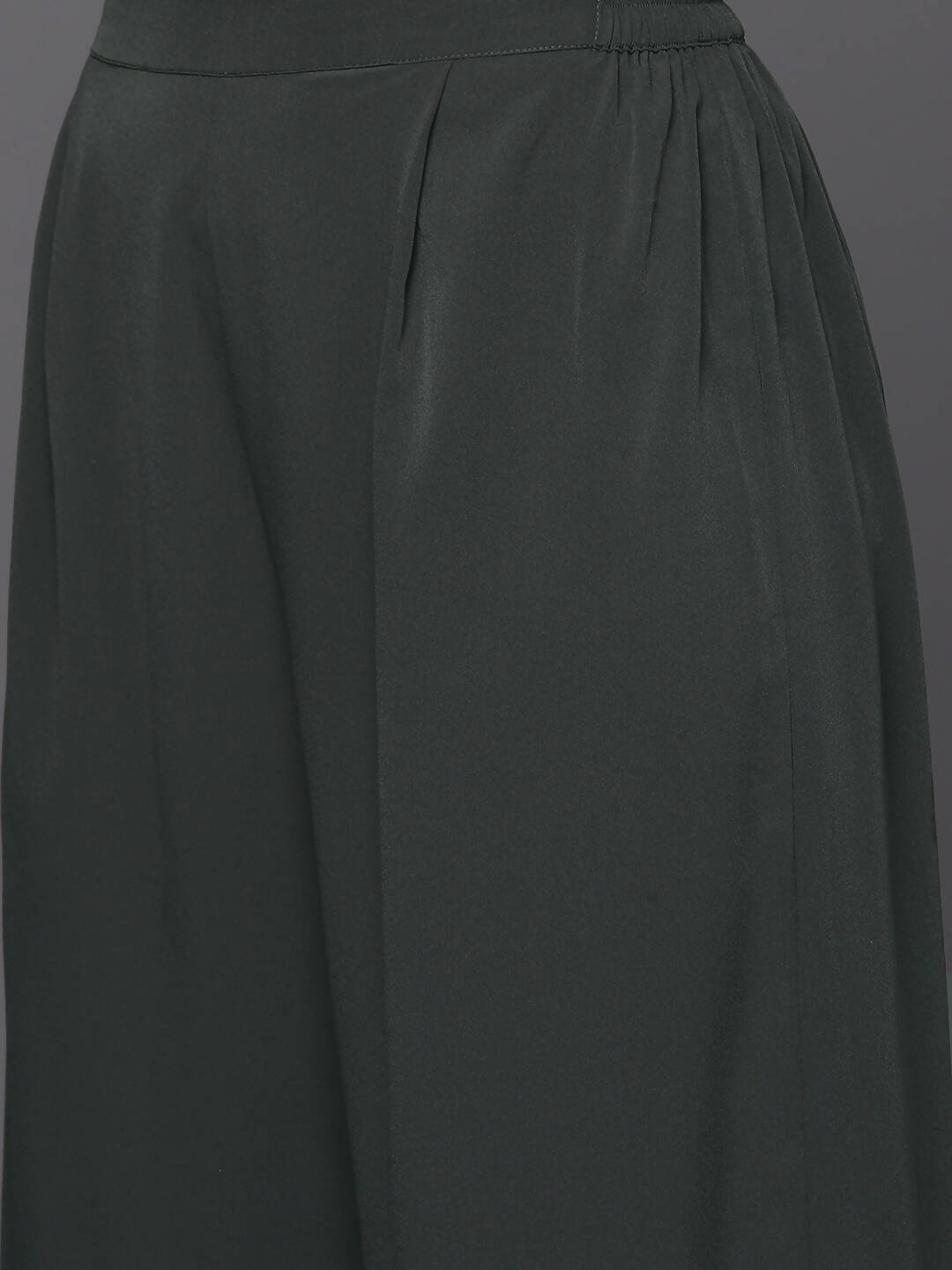 Ahalyaa Womens Kurta Set - Grey