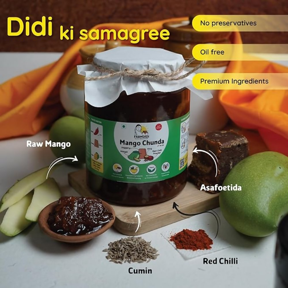 FarmDidi Mango Chunda Chutney - Mango Chunda
