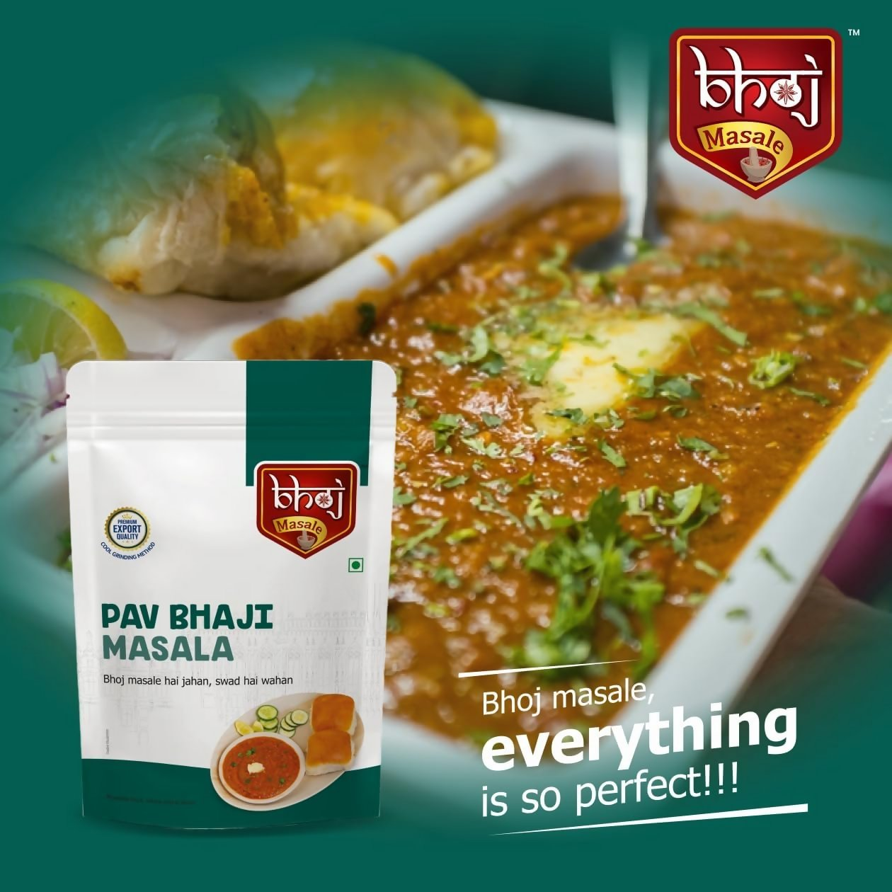 Bhoj Masale Biryani And Pav Bhaji Masala Powder - Distacart