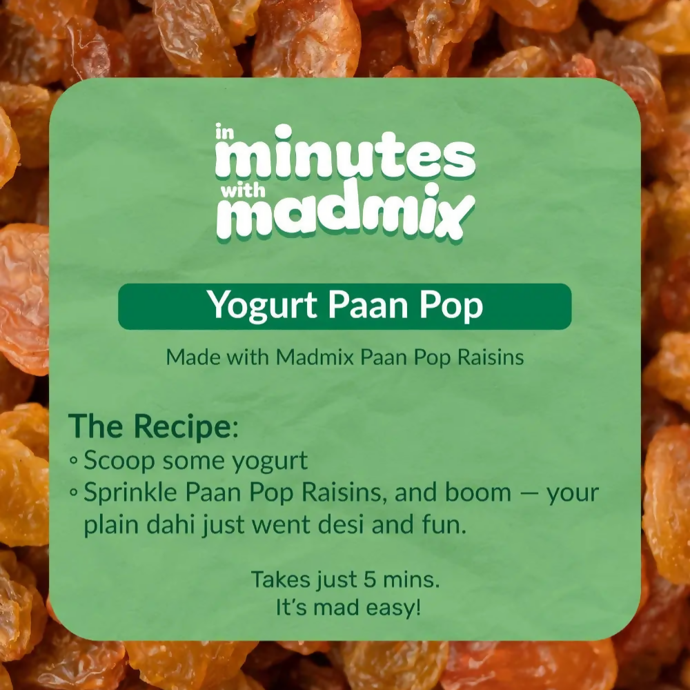 Madmix Paan Pop Raisins - Distacart