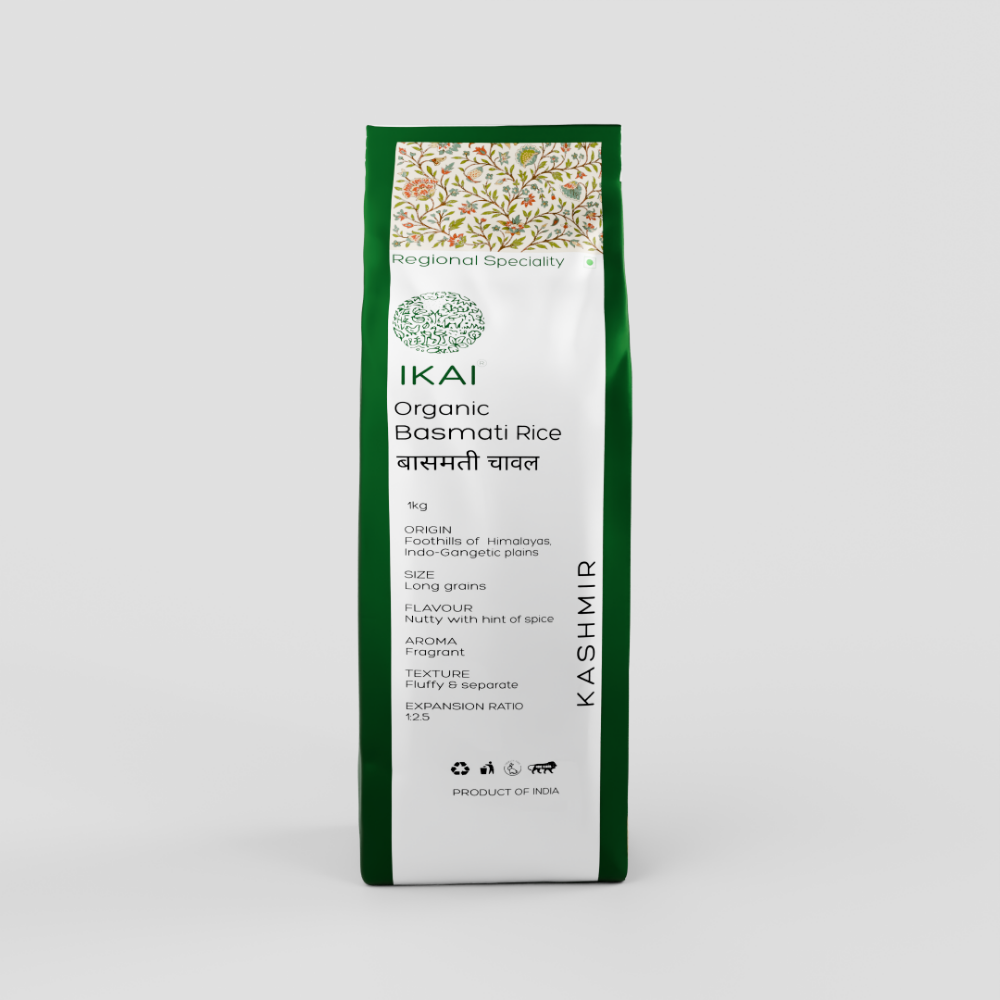 IKAI Organic Basmati Rice (Long Grain) - Distacart