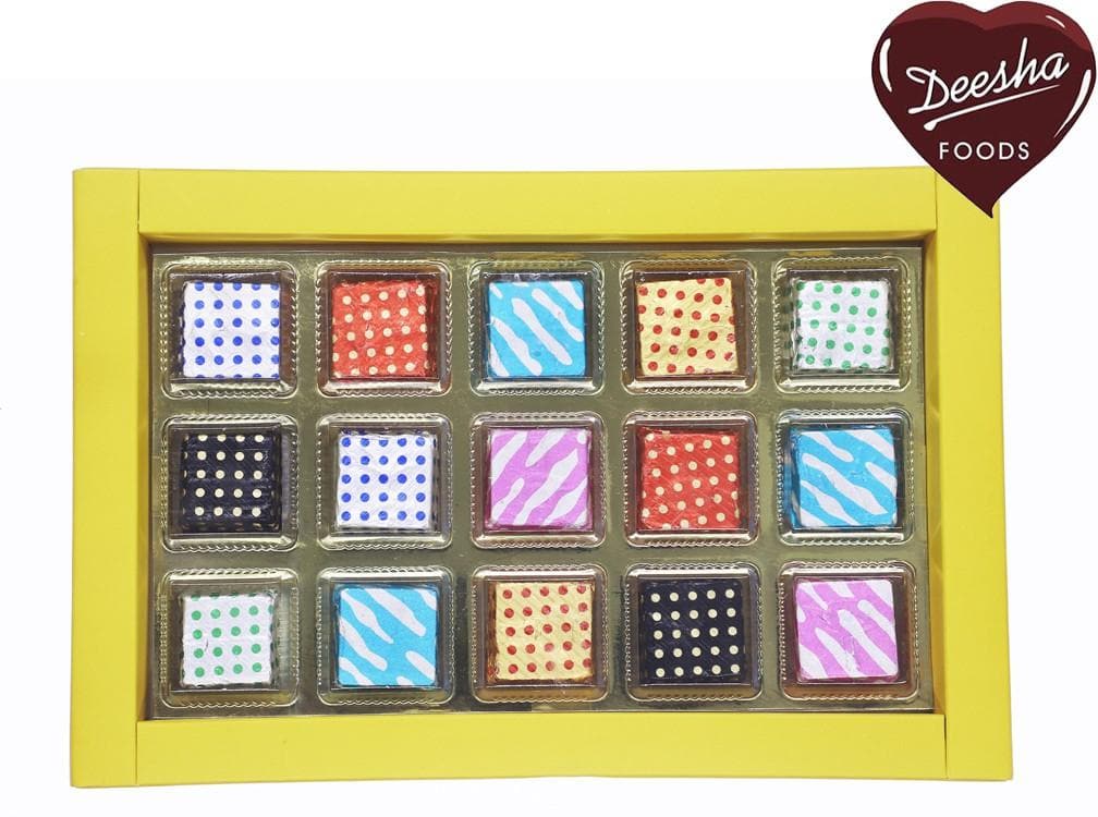 Deesha Foods Deesha Milk Chocolates 15 Bars (15 x 13.33 g)