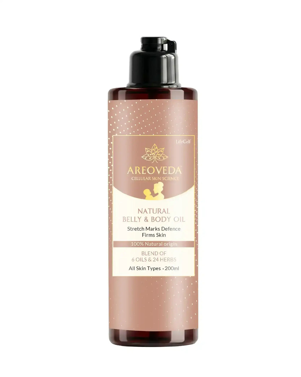 AreoVeda Natural Belly & Body Oil