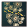 Tehzeeb Creations Golden Embossed Wall Painting