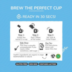 TeaFit Premium NO SUGAR Instant Lemongrass Tea Premix - Distacart