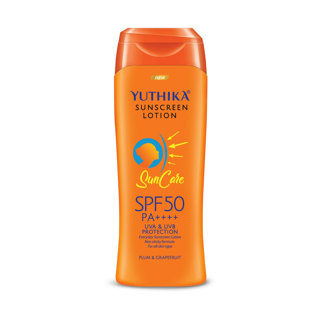 Yuthika Sunscreen Lotion Spf 50 Pa+++