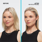 Redken Max Sculpting Gel For All-Day Strong Hold, Shape Memory & High Shine