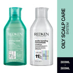 Redken Scalp Care & Damaged Hair Combo - Amino Mint Shampoo & Acidic Bonding Concentrate Conditioner